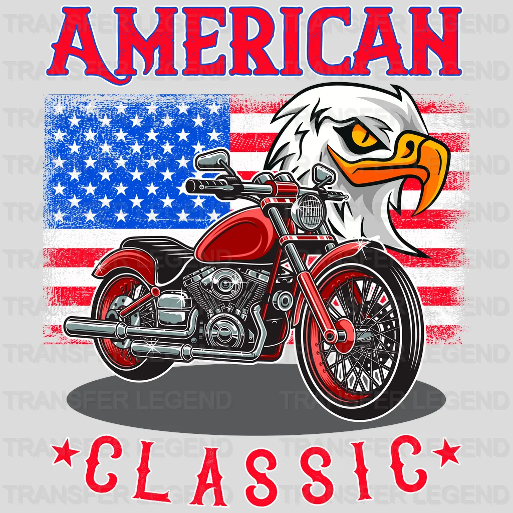 American Classic - Patriot Design DTF Heat Transfer - transferlegend