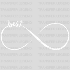 Best Friends Infinity Symbol design- DTF heat transfer - transferlegend