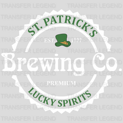 Brewing Co. St. Patrick's Day Design - DTF heat transfer - transferlegend