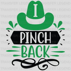 I Pinch Back St. Patrick's Day Design - DTF heat transfer - transferlegend