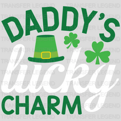 Daddy's Lucky Charm St. Patrick's Day Design - DTF heat transfer - transferlegend