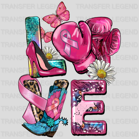 LOVE Cancer Support Design - DTF heat transfer - transferlegend