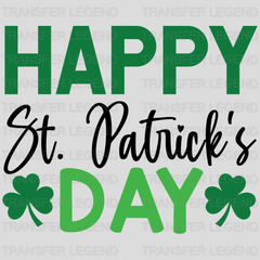 Happy St. Patrick's Day Design - DTF heat transfer - transferlegend