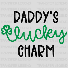 Daddy's Lucky Charm St. Patrick's Day Design - DTF heat transfer - transferlegend