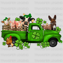 St. Patricks Day Truck Design - DTF heat transfer - transferlegend