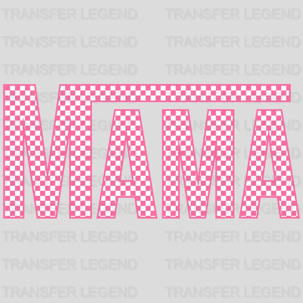 MAMA VANS Christmas Design - DTF heat transfer - transferlegend