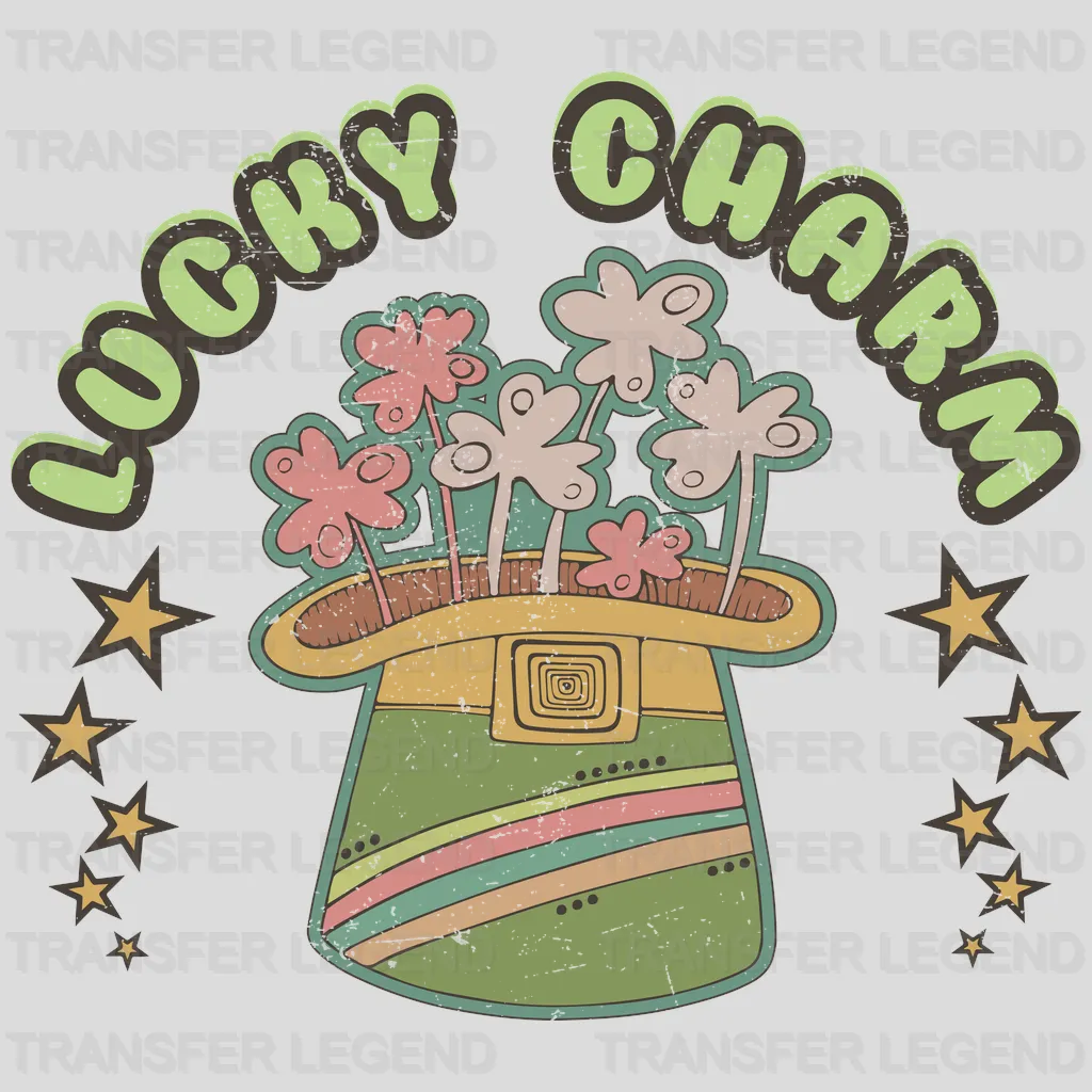 Lucky Charm Bag St. Patrick's Day Design - DTF heat transfer - transferlegend