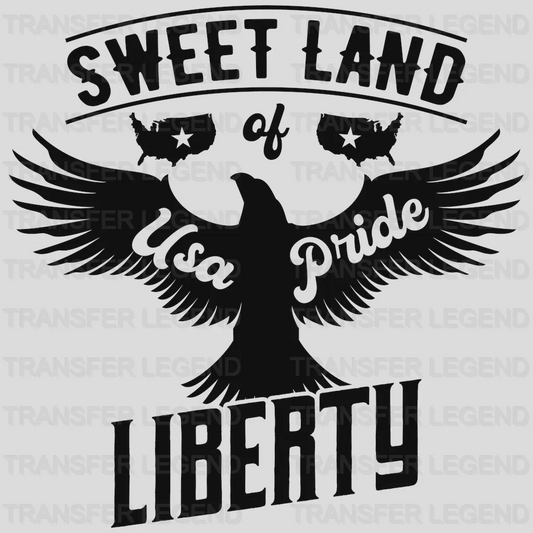 Sweet Land of Liberty - Patriot Design DTF Heat Transfer - transferlegend