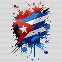 Cuba Flag Design - DTF Heat Transfer - transferlegend