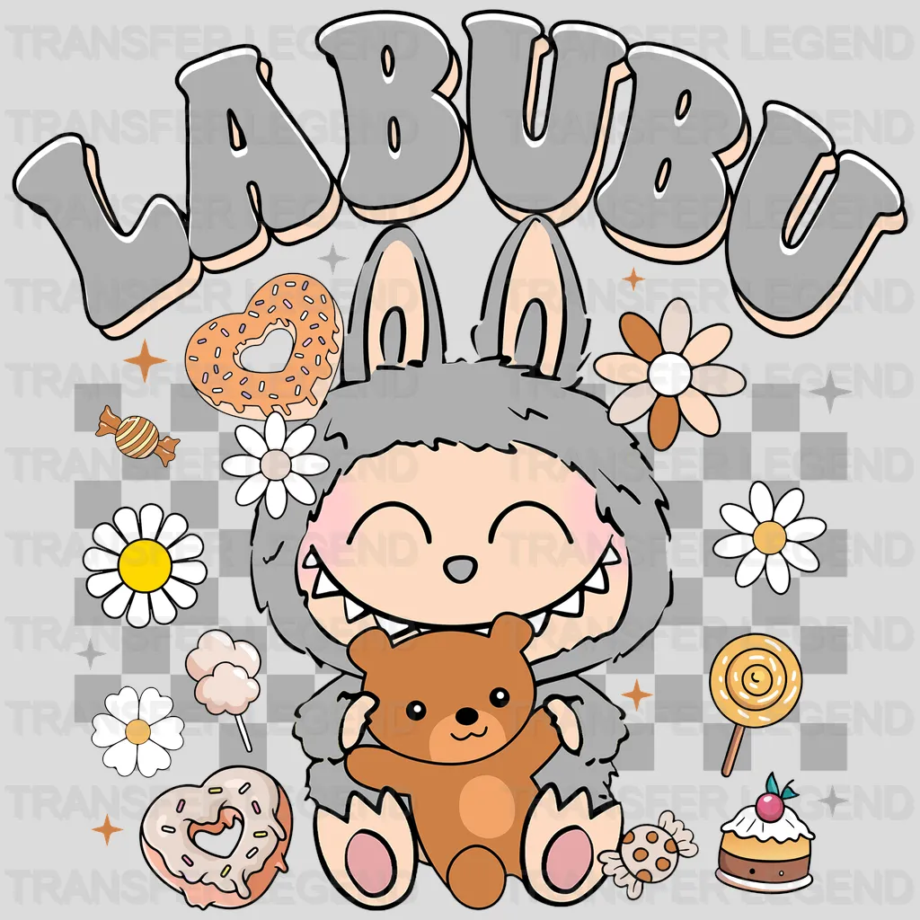In My Arms Labubu Design - DTF Heat Transfers
