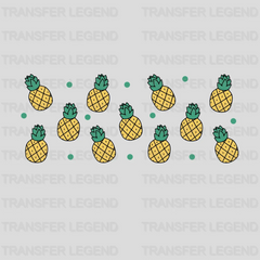 Pineapples UV DTF Transfer Cup Wrap UV DTF Sticker - transferlegend