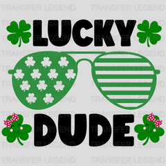 Lucky Dude St. Patrick's Day Design - DTF heat transfer - transferlegend