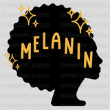 Melanin - BLM design DTF heat transfer - transferlegend