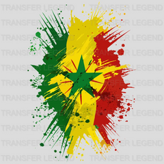 Senegal Flag Design - DTF Heat Transfer - transferlegend