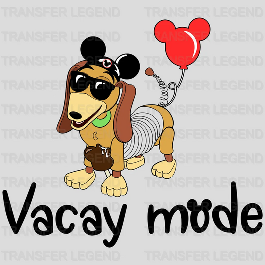 Toy Story Slinky Vacay Mode Design - DTF heat transfer - transferlegend