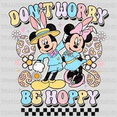 Don't Worry Be Hoppy Disney Easter Design - DTF heat transfer - transferlegend