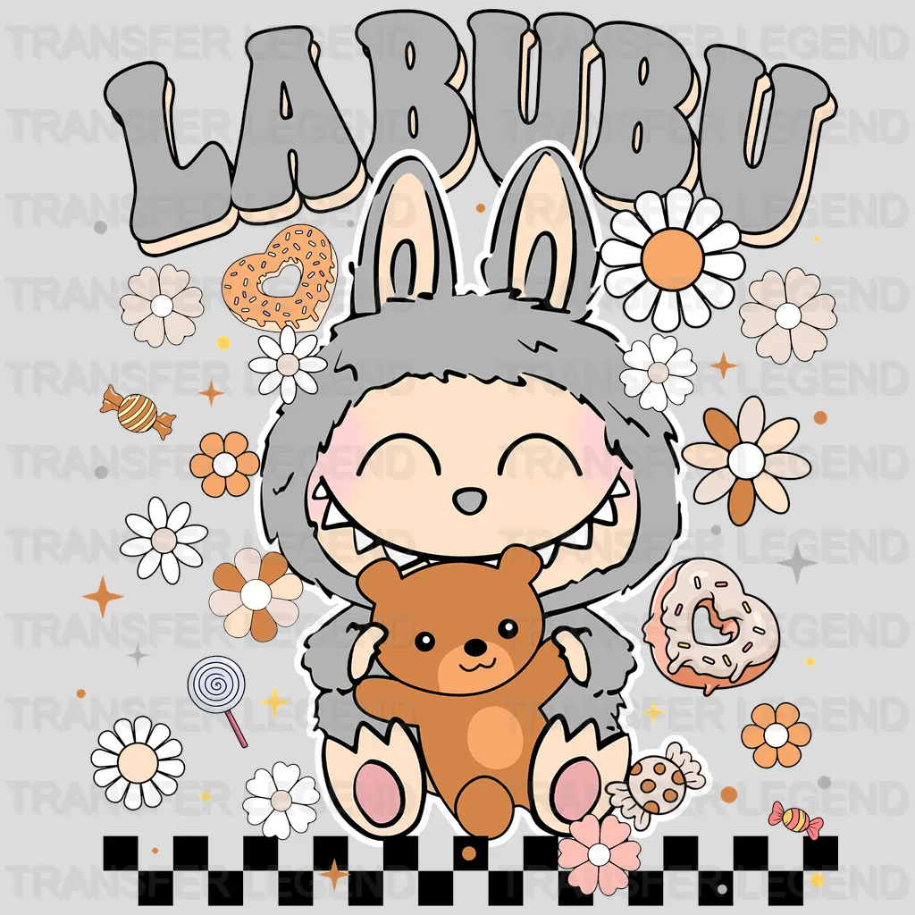 Small Teddy Labubu Design - DTF Heat Transfers