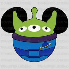 Disney Pizza Planet Alien Design - DTF heat transfer - transferlegend