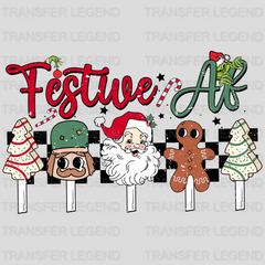 FESTIVAL Christmas Design - DTF heat transfer - transferlegend