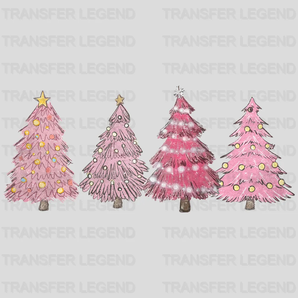 TREES Christmas Design - DTF heat transfer - transferlegend