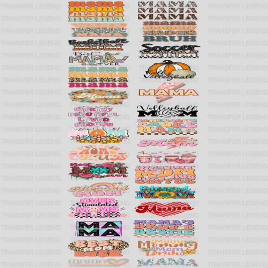 Mother's Day Premade Gang sheet - 30 PCS 10 INCH - transferlegend