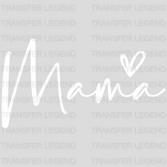 Mama Heart - Mothers Day - Design - DTF heat transfer - transferlegend