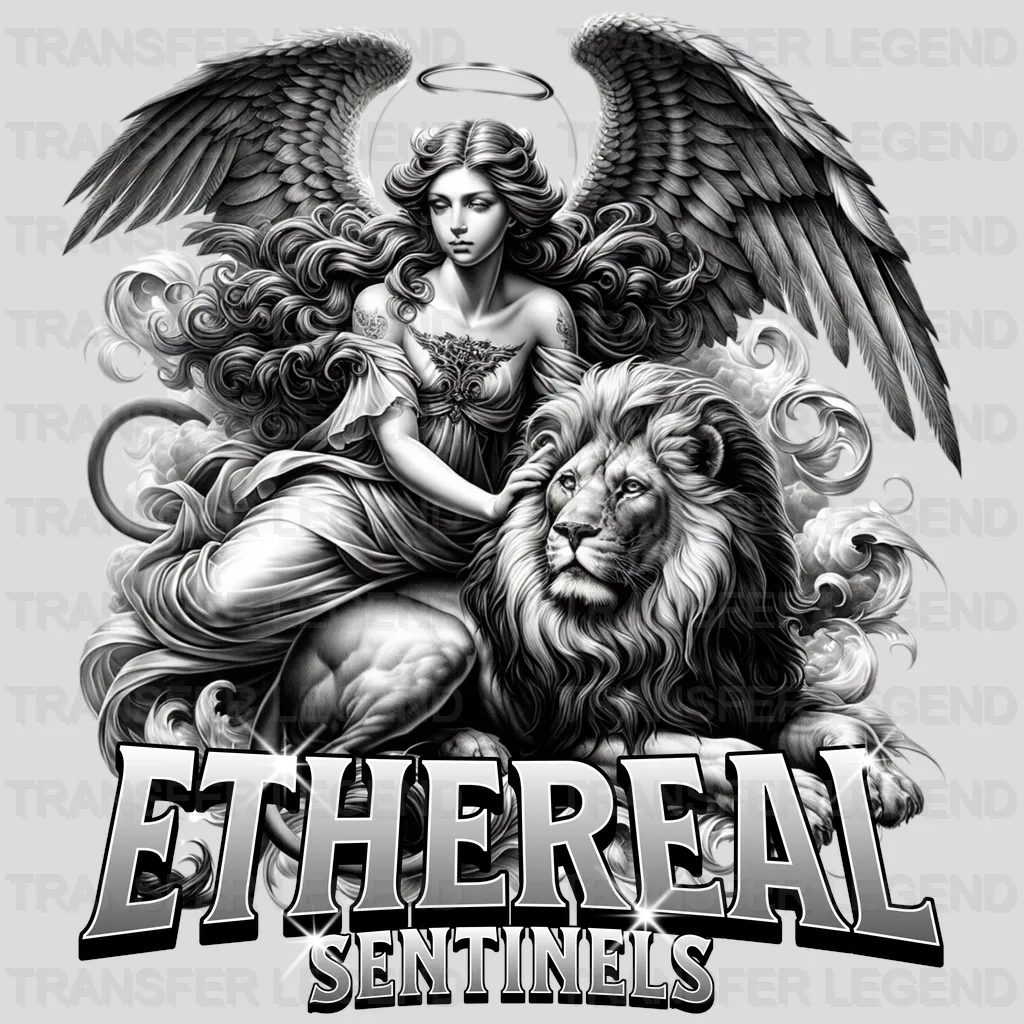 Ethereal Sentinels Streetwear Design - DTF Heat Transfer - transferlegend