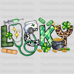 Lucky St. Patrick's Day Design - DTF heat transfer - transferlegend