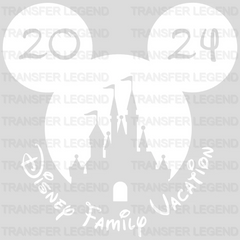 Mickey Disney Family Vacation 2024 Design - Christmas DTF Transfer - transferlegend