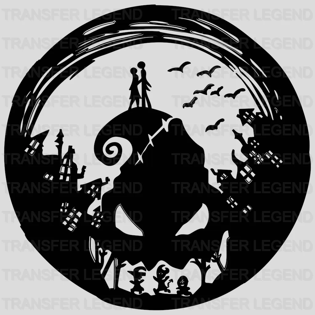 BOOGEYMAN, Christmas Design, Dtf Heat Transfer - transferlegend