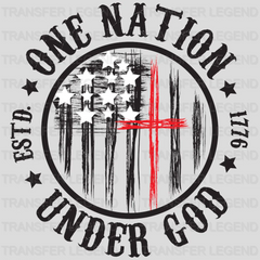 One Nation Under God DTF Transfer - transferlegend