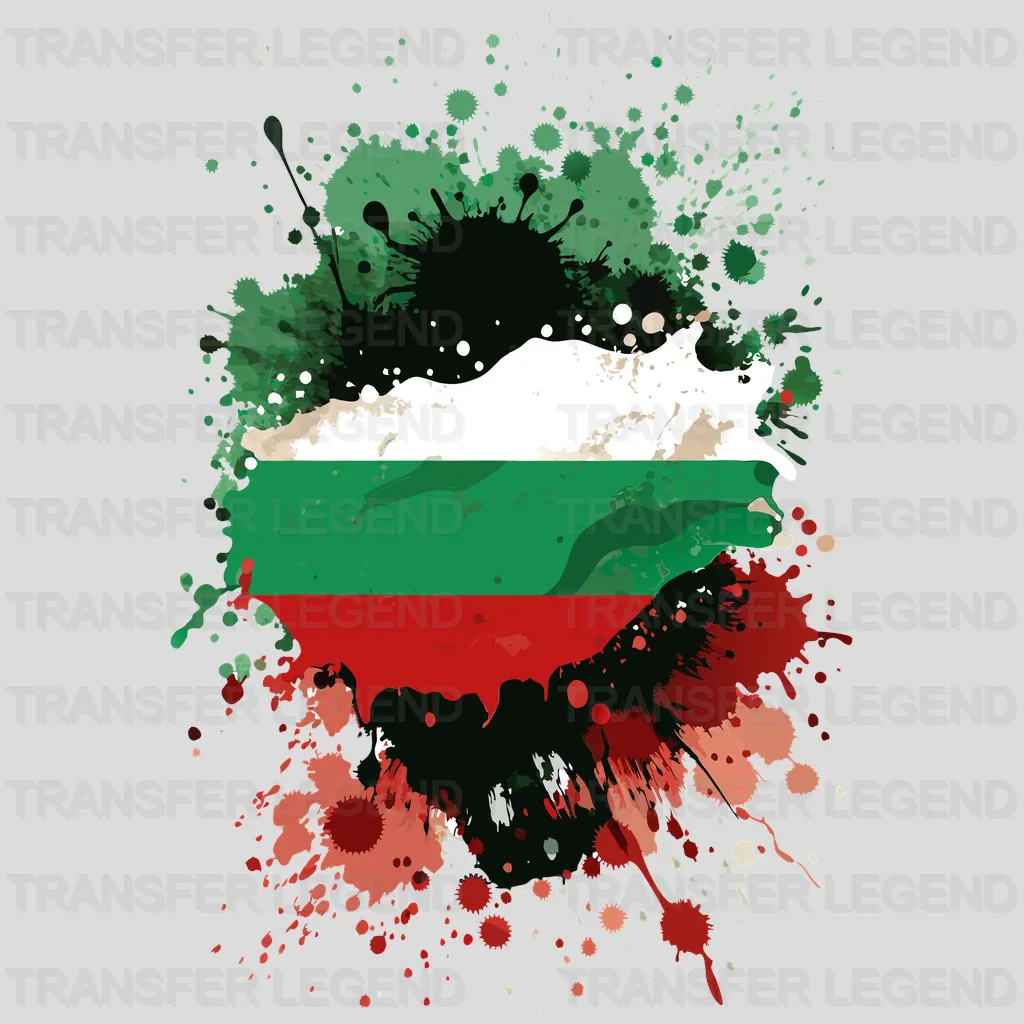 Bulgaria Flag Design - DTF Heat Transfer - transferlegend