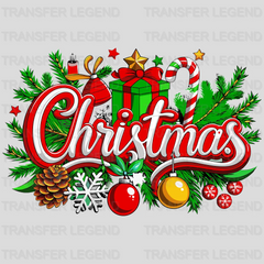 Best Wishes For Christmas design - DTF Heat Transfer - transferlegend