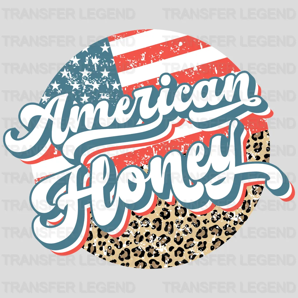 American Honey DTF Transfer - transferlegend