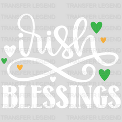 Irish Blessings St. Patrick's Day Design - DTF heat transfer - transferlegend