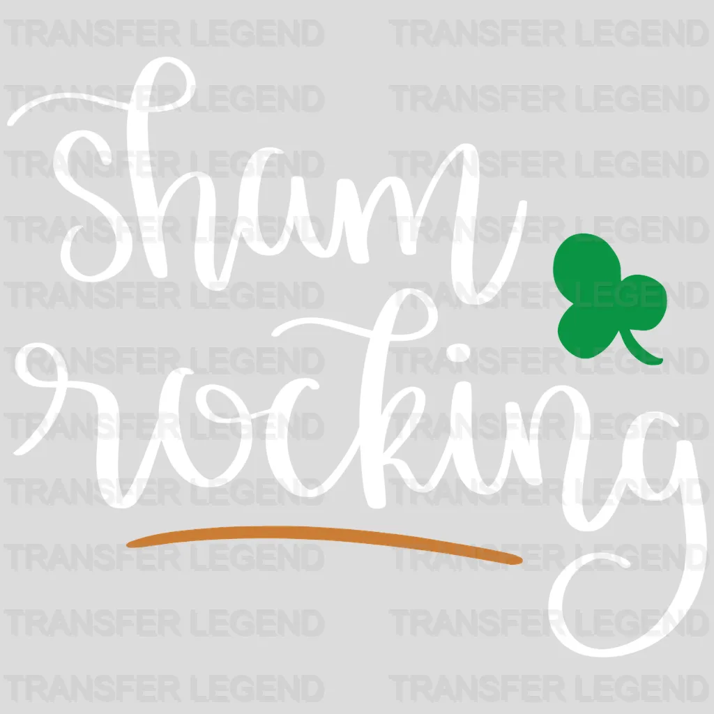 ShamRocking St. Patrick's Day Design - DTF heat transfer - transferlegend