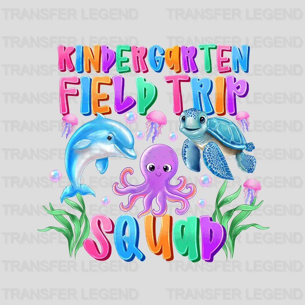 Kindergartner Trip Summer Design - DTF Heat Transfers - transferlegend