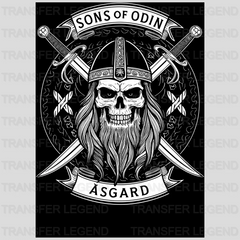 Sons Of Odin Nordic Design - DTF Heat Transfer - transferlegend