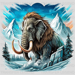 Mountain Animals Winter Design - DTF Heat Transfers - transferlegend