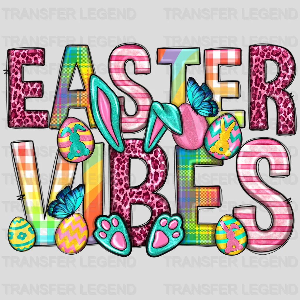 Easter Vibes Design - DTF heat transfer - transferlegend