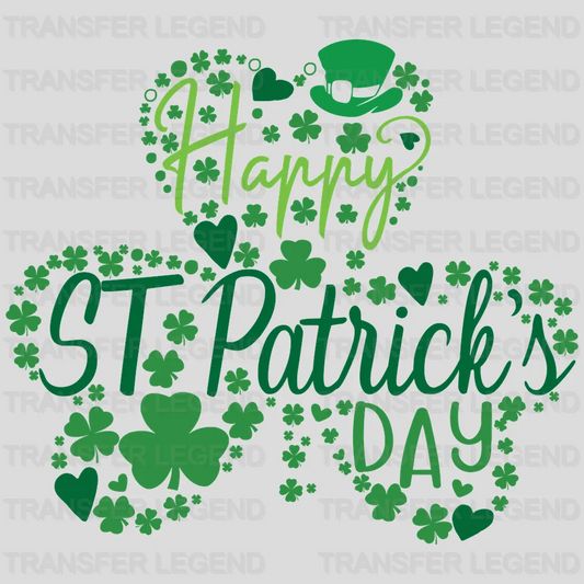 Clover St. Patrick's Day Design - DTF heat transfer - transferlegend