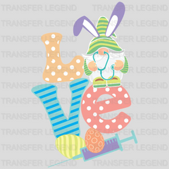 LOVE Easter Design - DTF heat transfer - transferlegend