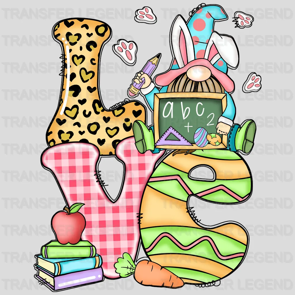 LOVE Easter Design - DTF heat transfer - transferlegend