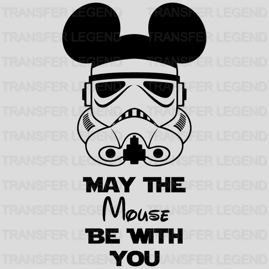 May The Mouse Be With You Mick And Mi Design - DTF heat transfer - transferlegend