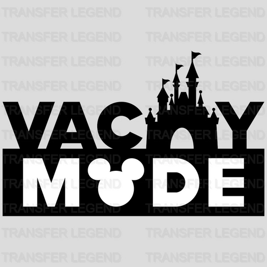 Vacay Mode Mouse And Min Design - DTF heat transfer - transferlegend