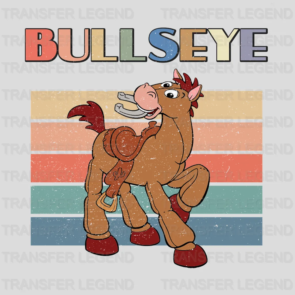 Bullseye 2 Toy Story Disney Designs - DTF Heat Transfers
