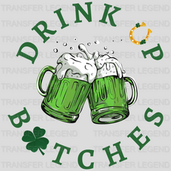 Drink Up St. Patrick's Day Design - DTF heat transfer - transferlegend