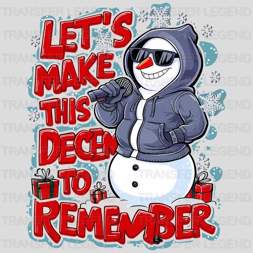 To Remember Christmas design - DTF Heat Transfer - transferlegend