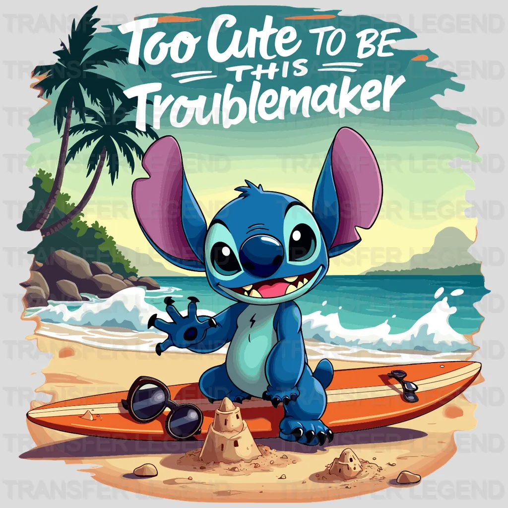 Troublemaker Disney Designs - DTF Heat Transfers