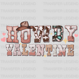 HOWDY VALENTINE - DTF heat transfer - transferlegend